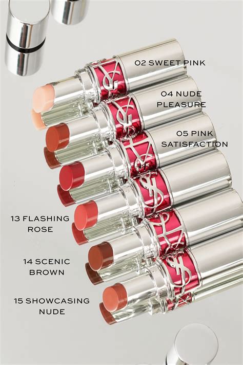 ysl sheer candy lipstick|candy glaze lipstick.